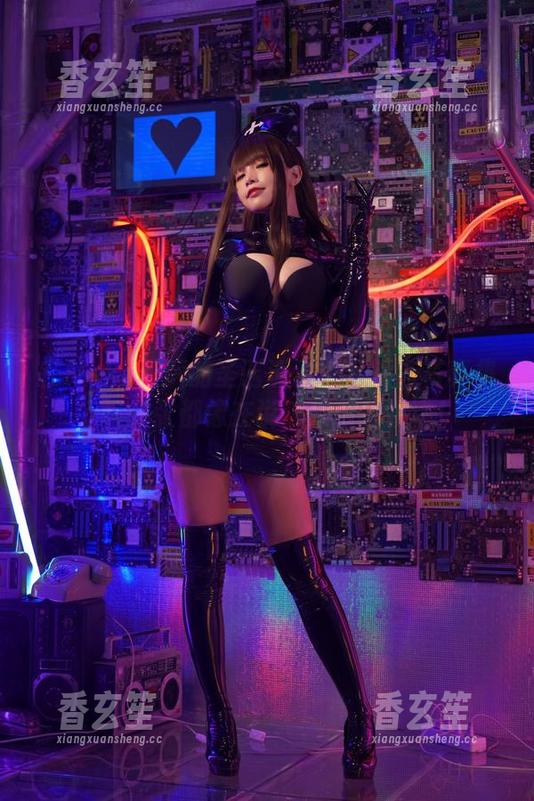 在Neko薇薇的圣诞派对上：精选写真集，每一张都像在说‘来看我哦’！