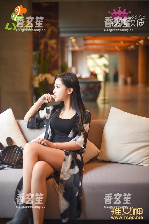 推女神 - Kiren_程程程圣诞套图：简直让人怀疑她是不是从童话里走出来的