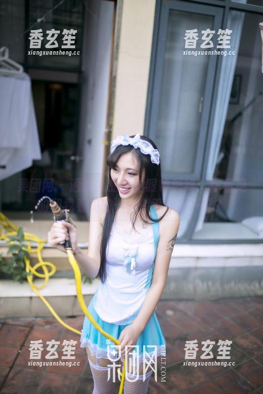 果团网 - 通灵儿的私拍眼镜思维：你看见的和我看见的……似乎不太一样？