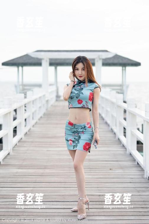魅妍社 - 小乔Joyi的清纯美图合集：完了，这个颜值还有救吗？